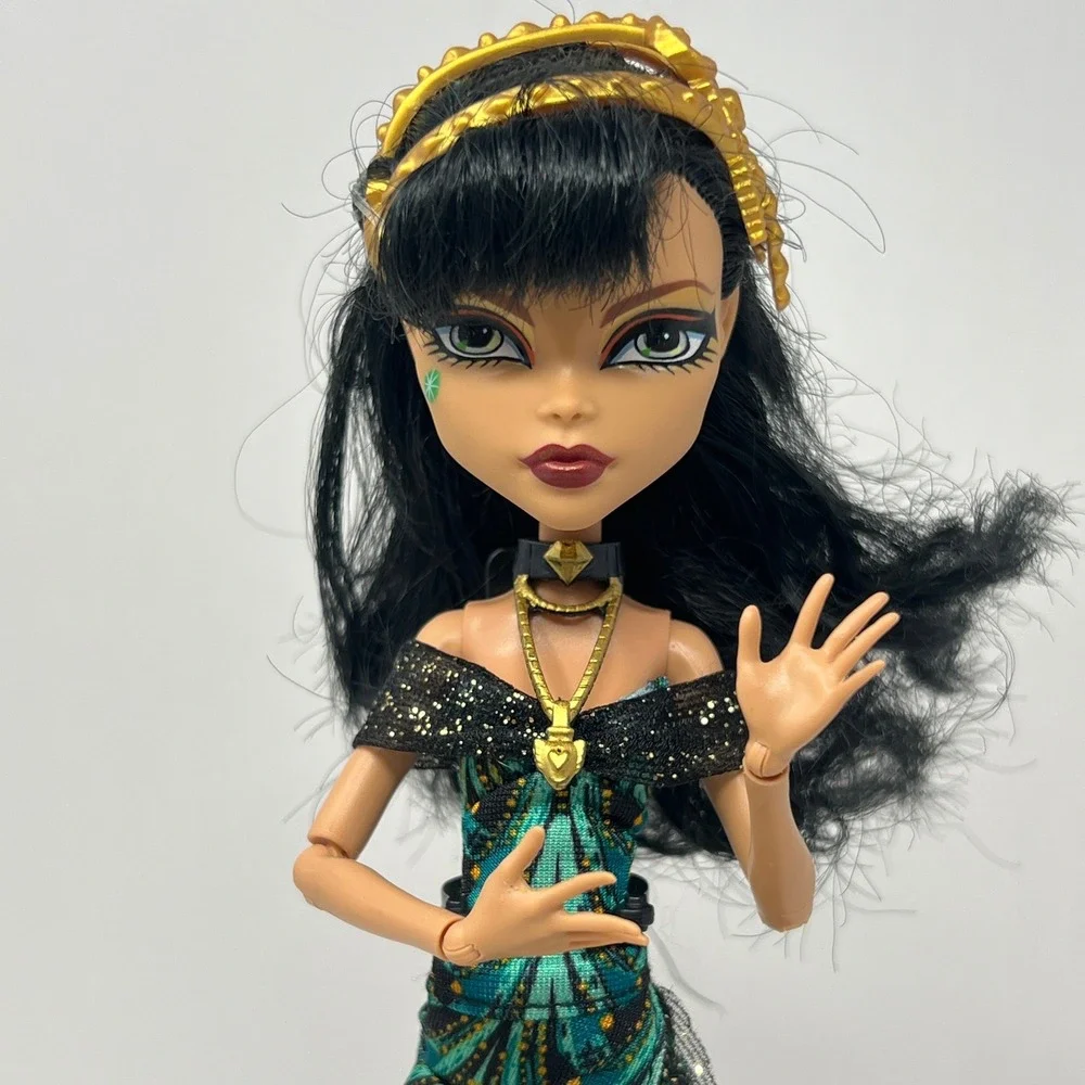 Monster High Cleo De Nile Doll Frights Camera Action 2008 Egyptian Princess